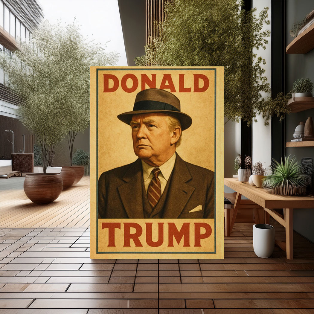 Donald Trump Vintage Retro Poster