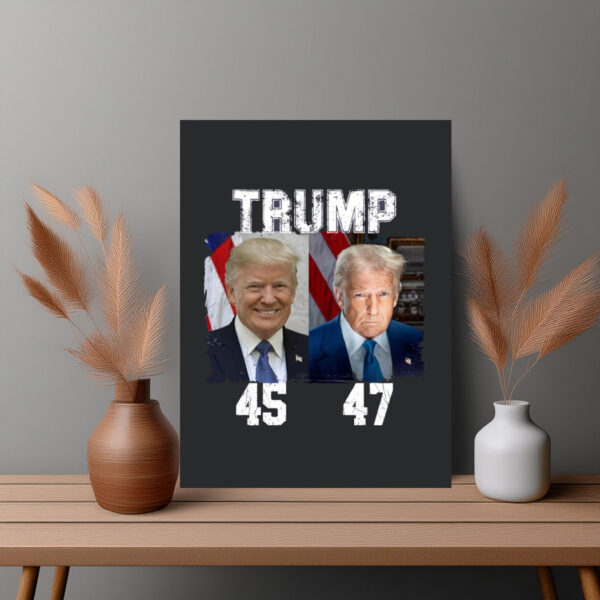 Donald Trump's Official Presidential Portrait Poster