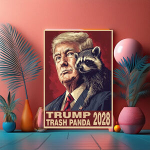 Funny President Trump 2028 Poster