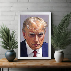 Funny Trump Mugshot Poster