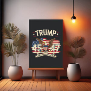 President Donald Trump Inauguration Day 2025 Poster