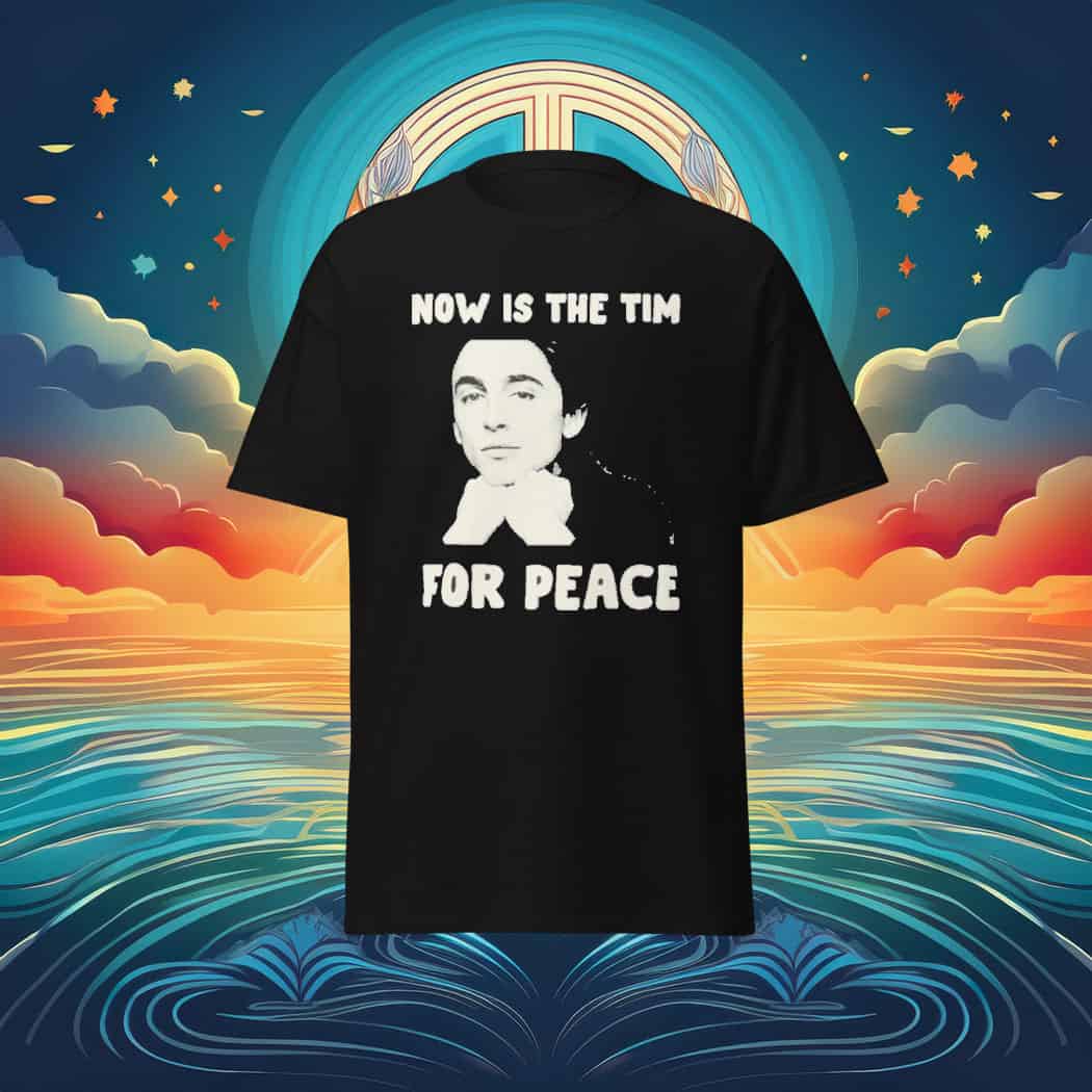Now Is The Tim For Peace T-Shirt