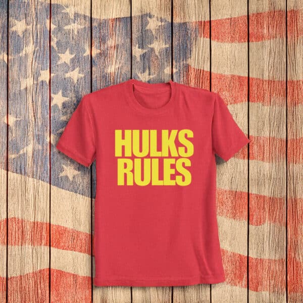 Hulk Hogan Hulk Rules Shirt