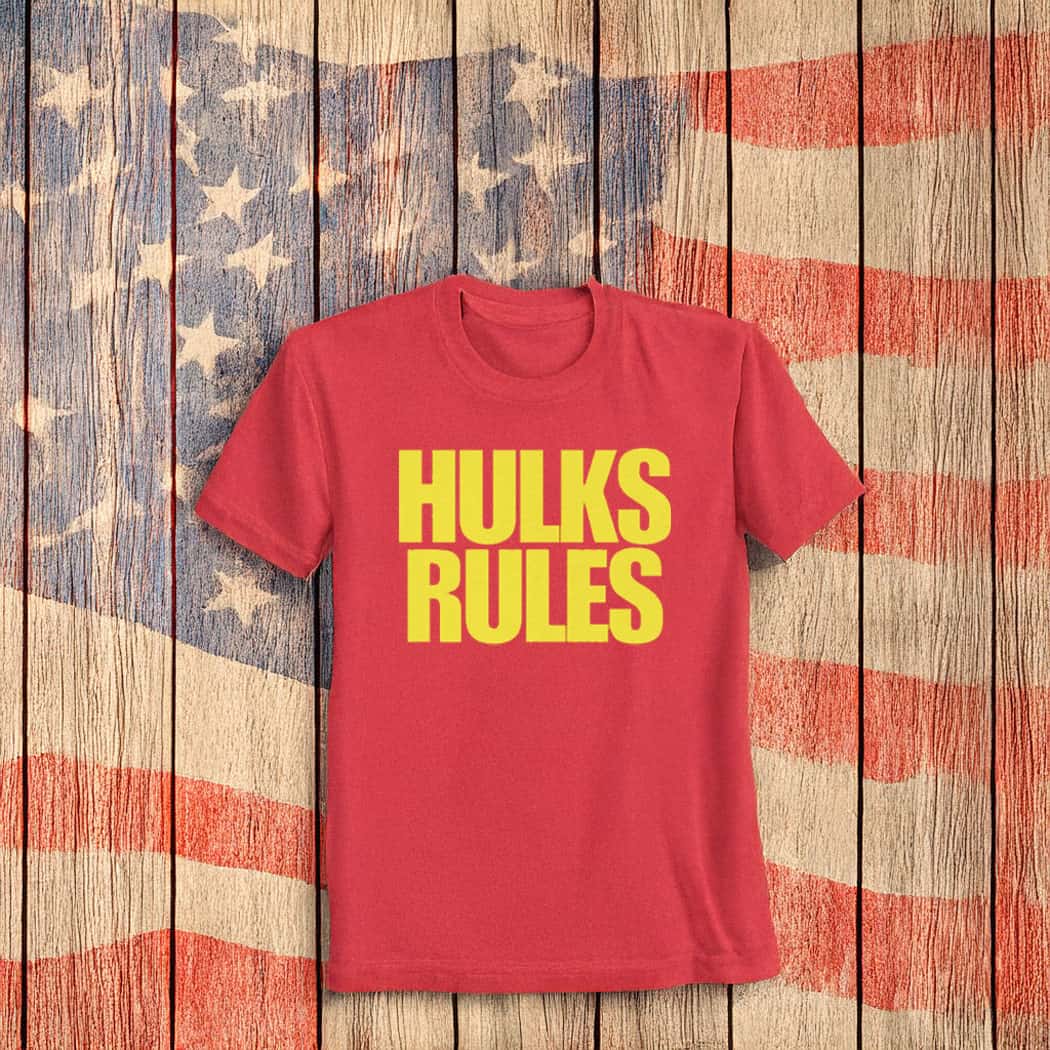 Hulk Hogan Hulk Rules Shirt