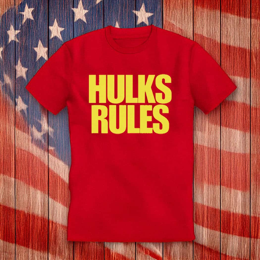 Hulk Hogan Hulk Rules Shirt