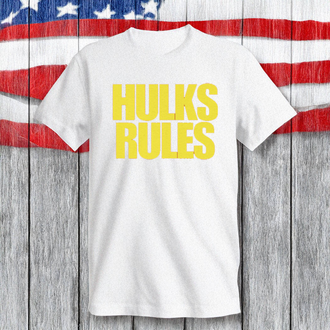 Hulk Hogan Hulk Rules Shirt