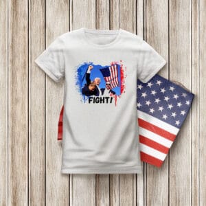 President Donald Trump Fight Shirt