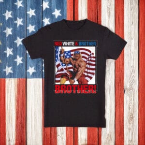 Red White Blue Mens Funny 4th of July T-shirt