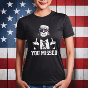Trump Sublimation Shot Shirt