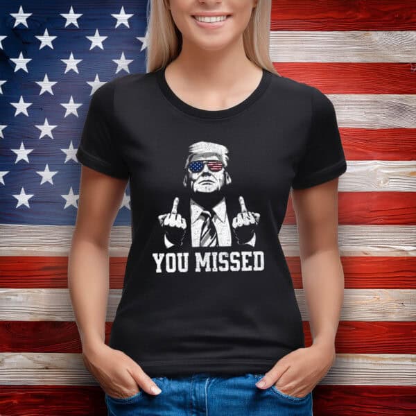 Trump Sublimation Shot Shirt