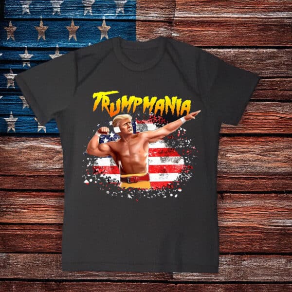 Trumpamania Patriotic USA Pride Tee Shirt