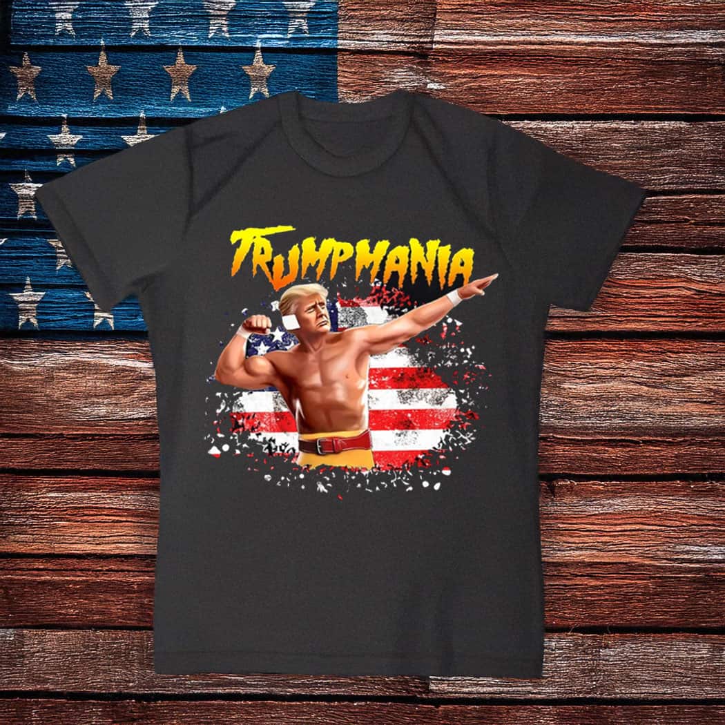 Trumpamania Patriotic USA Pride Tee Shirt