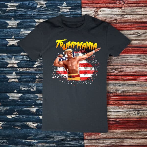 Trumpamania Patriotic USA Pride Tee Shirt