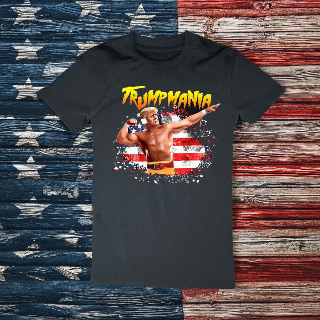 Trumpamania Patriotic USA Pride Tee Shirt