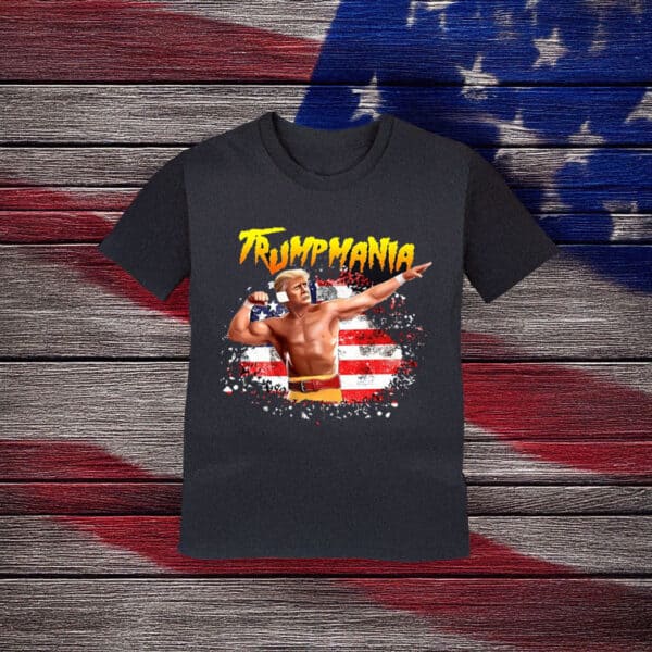 Trumpamania Patriotic USA Pride Tee Shirt