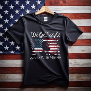 We The People Stand With Donald Trump Shirt