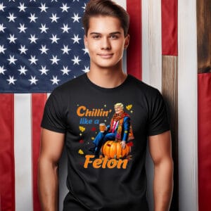 Chillin Like a Felon Trump Halloween Shirt