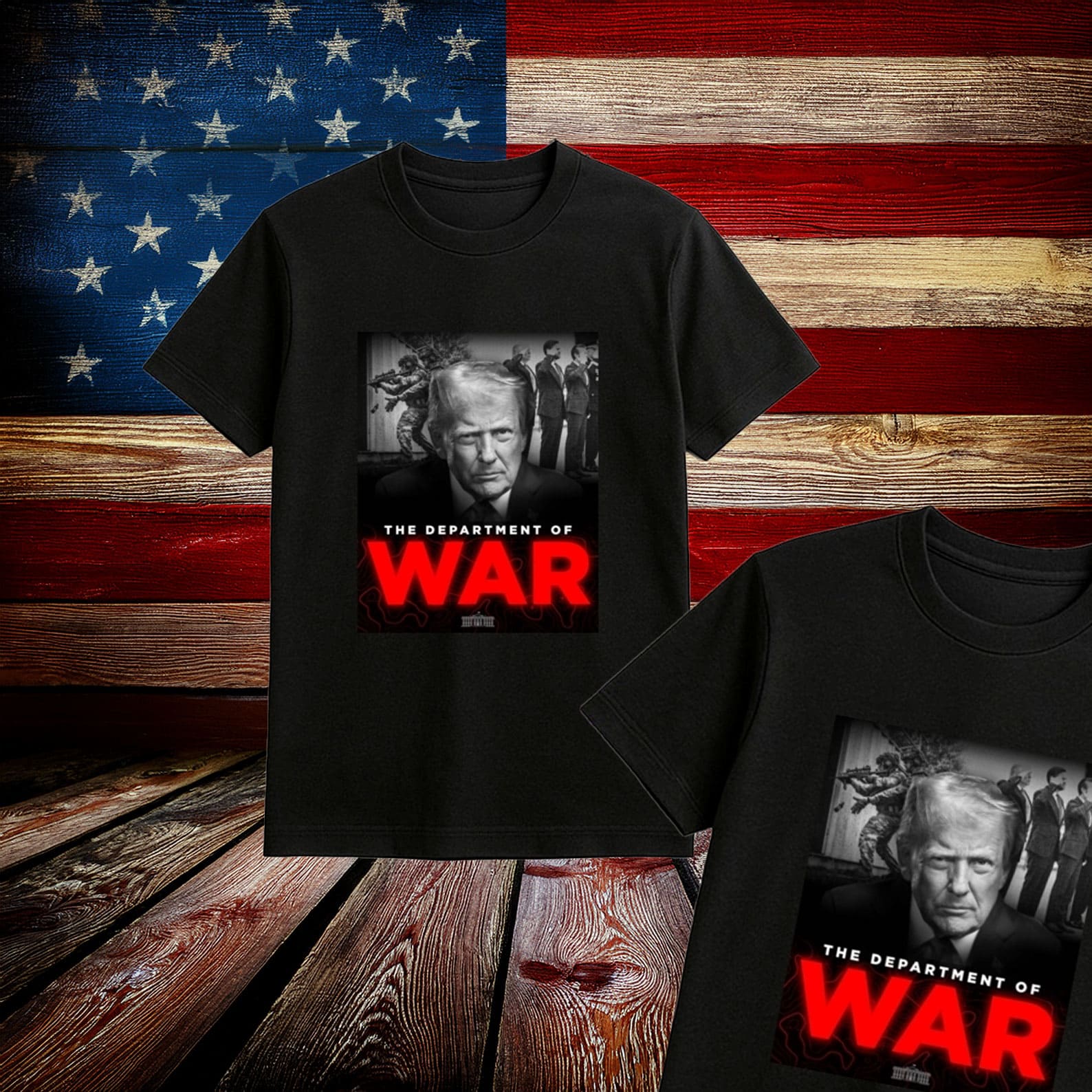 Donald Trump Department of War T-Shirt