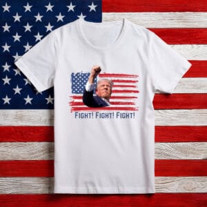 President Donald Trump Fight Shirts