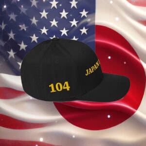 Japan Is Back Embroidered Hat