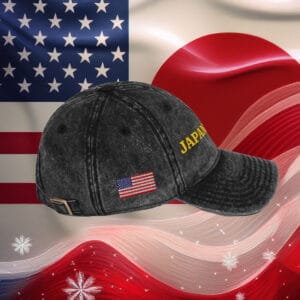 Japan Is Back Embroidered Hats