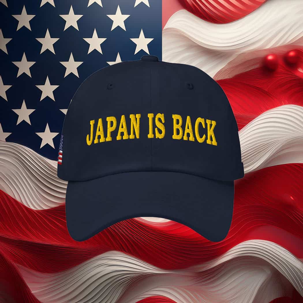 Japan Is Back Japanese And American Hat