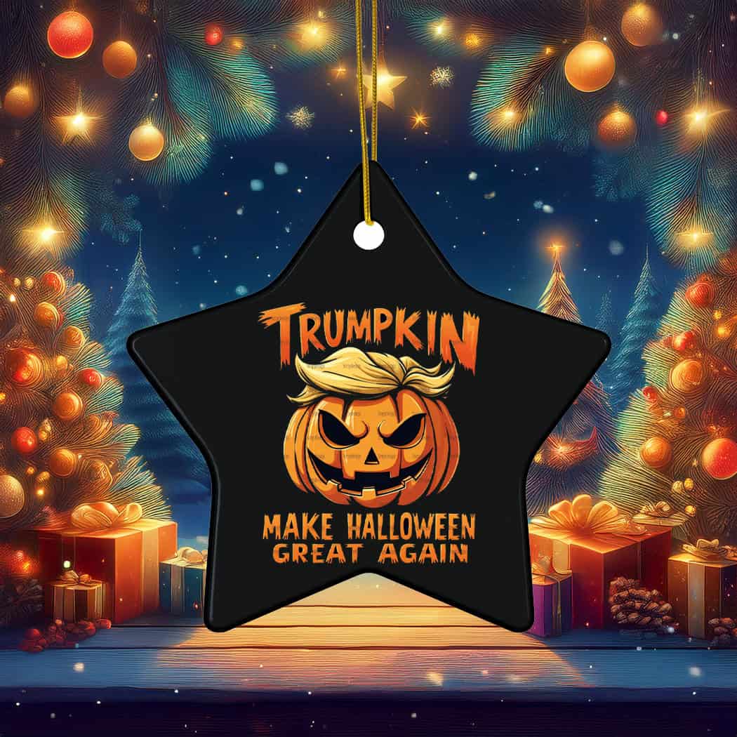  Make Halloween Great Again Ornament
