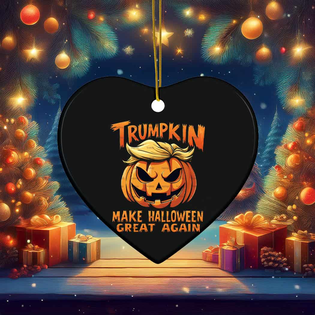  Make Halloween Great Again Ornament