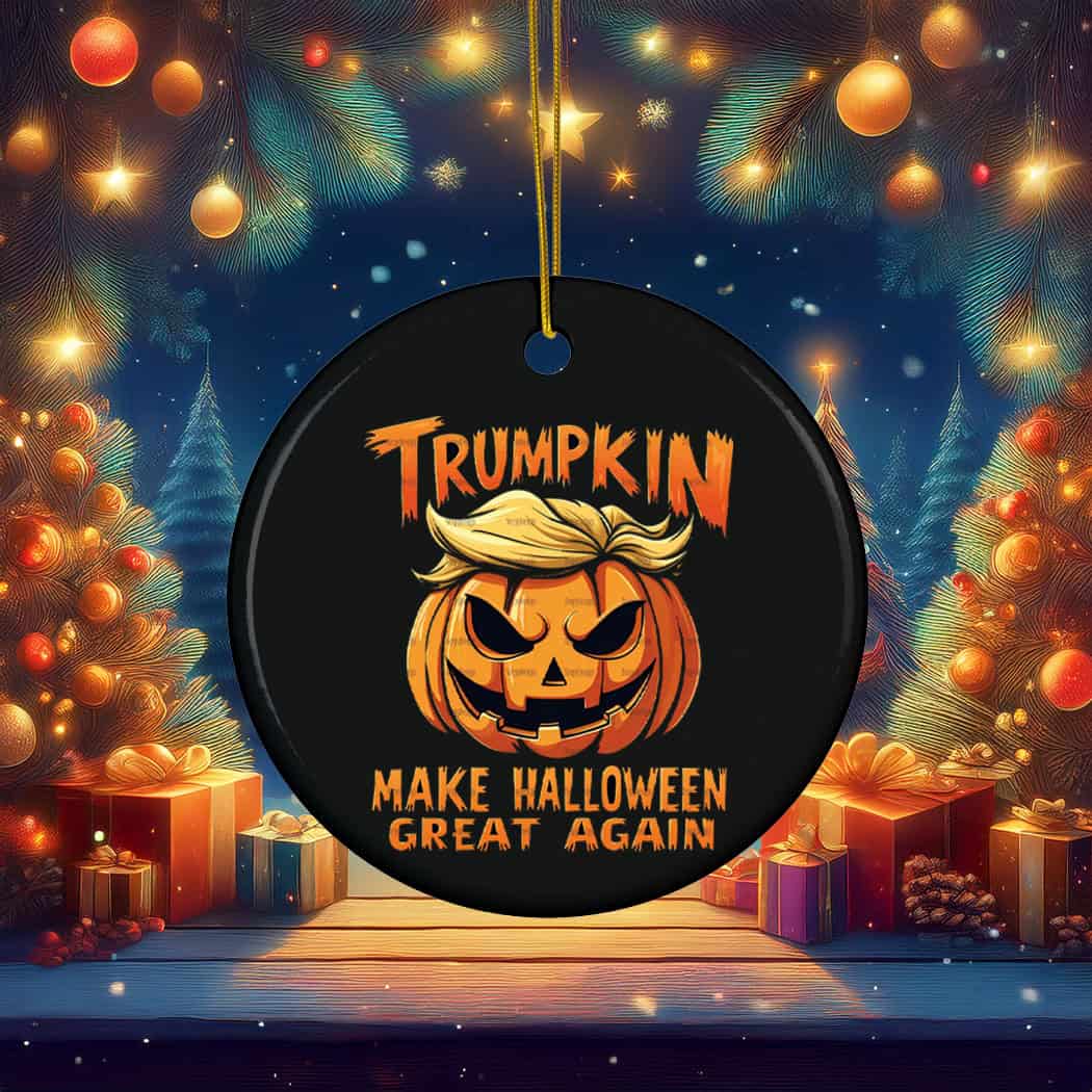  Make Halloween Great Again Ornament