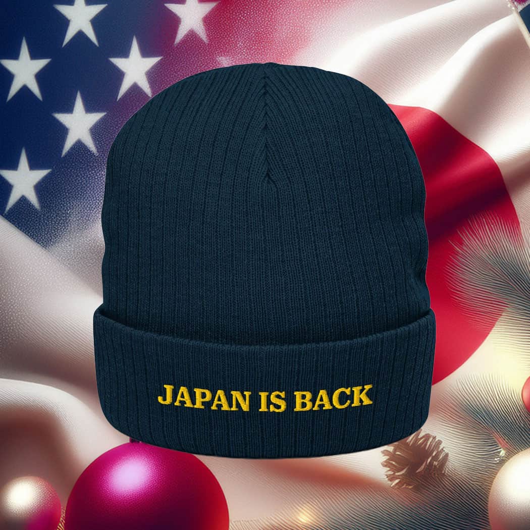 Support Japan Is Back Embrodiery Hat