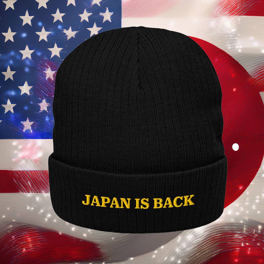 Support Japan Is Back Embrodiery Hat