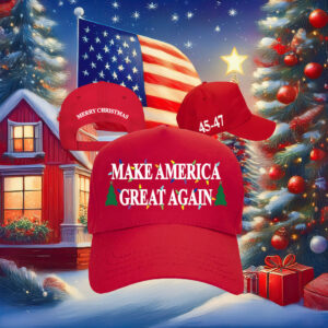 Trump MAGA Merry Christmas 2025 Hat