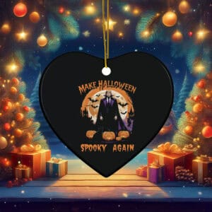 Trump Make Halloween Spooky Again Dracula Ornament