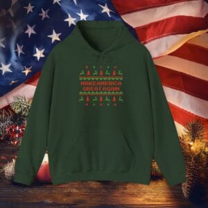 MAGA Christmas Sweater Hoodie