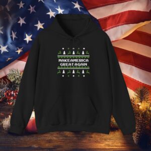 MAGA Christmas Sweater Hoodie Shirt