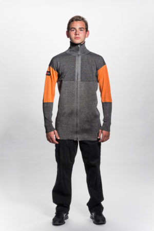 Veste Keel Interlock avec fermeture à glissière