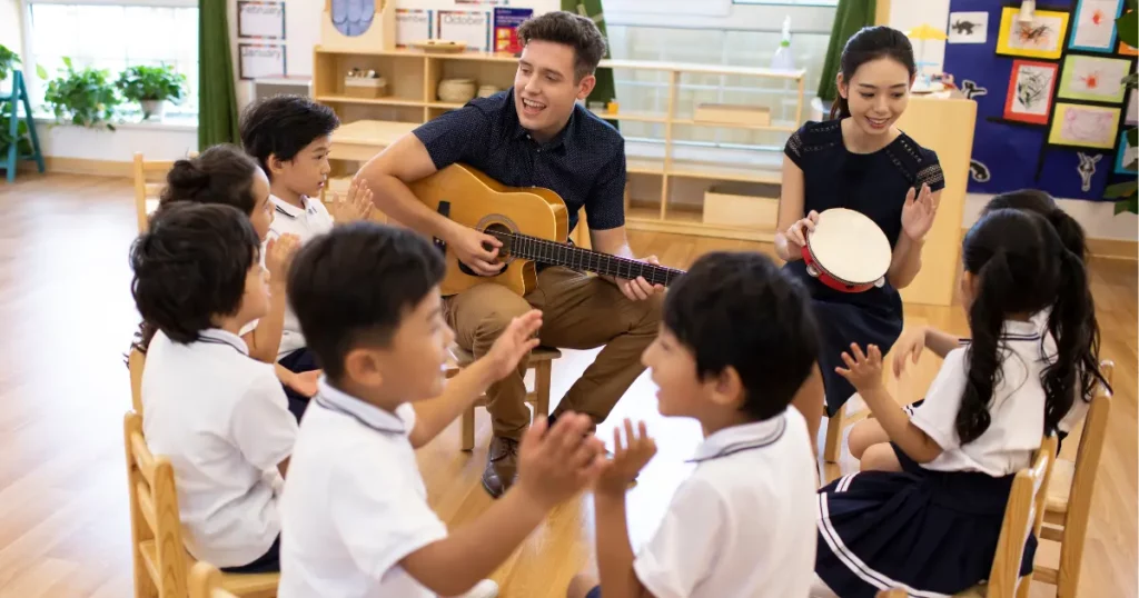 a group of students in a classroom | tuitioncentre sg