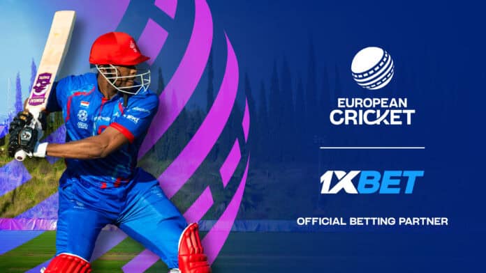 1xBet تصبح الشريك الرسمي لشبكة الكريكيت الأوروبية ECN