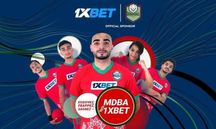Marocaine de Dodgeball_FR 1xBet est le sponsor officiel de l'Association marocaine de football de manœuvre et soutient les équipes nationales.