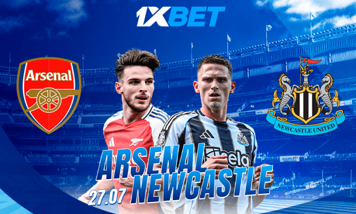 Arsenal contre Newcastle : les meilleures cotes pour le match amical avec 1xBet