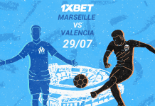 Marseille contre Valence : les meilleures cotes pour un match passionnant avec 1xBet