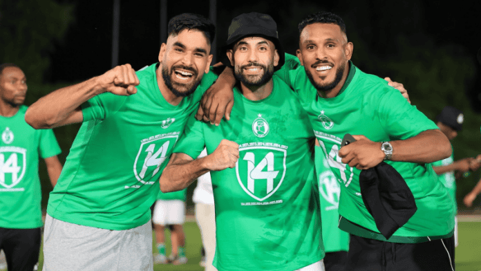 غيلان الشعلالي ومراد الهذلي يقودان الأهلي طرابلس للتتويج بالدوري الليبي 2025
