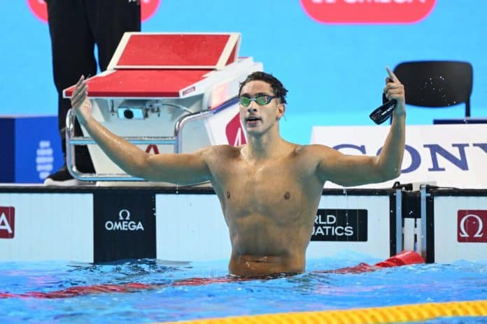 أحمد الجعوادي يمنح تونس المجد في بطولة العالم للسباحة بذهبيتين