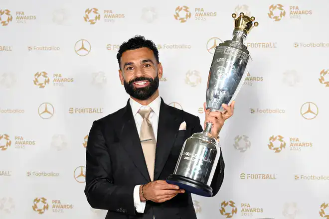 محمد صلاح أفضل لاعب في الدوري الإنجليزي الممتاز 2024-2025 مع ليفربول