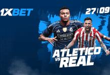 Derby madrilène : pronostics pour le match Real Madrid - Atlético avec 1xBet