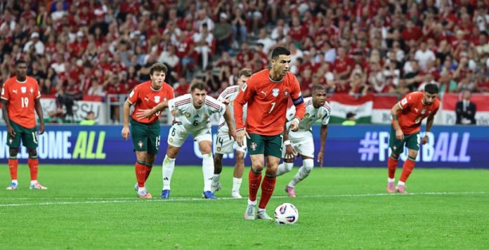 كريستيانو رونالدو يصبح الهداف التاريخي لتصفيات كأس العالم بـ39 هدفاً