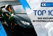 Les voitures les plus chères des footballeurs : classement 1xBet des voitures les plus chères