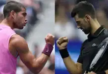 ألكاراس ضد ديوكوفيتش: مواجهة نصف نهائي أمريكا المفتوحة 2025