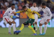 جنوب أفريقيا ضد كاليدونيا الجديدة