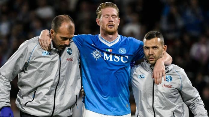 MM-OFF-PLATFORM-de-bruyne إصابة كيفن دي بروين الخطيرة تهدد موسمه مع نابولي